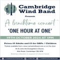 Cambridge Wind Band: lunchtime recital